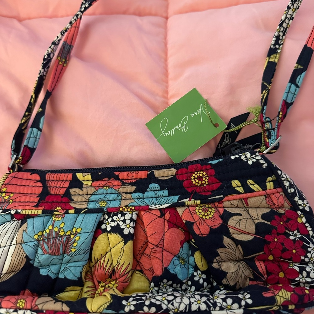 Vera Bradley “Happy Snails” Shoulder Bag. NWT. Now retired.